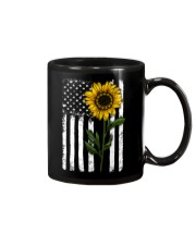 Betsy Ross American Flag Sunflower Mug thumbnail