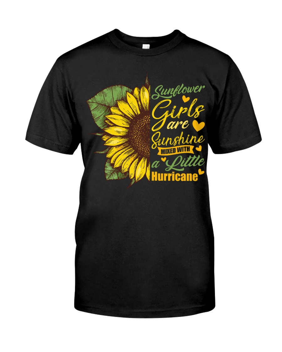 Sunflower Girls Are Sunshine Classic T-Shirt