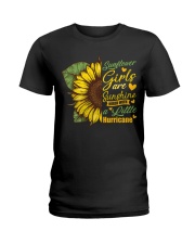 Sunflower Girls Are Sunshine Ladies T-Shirt thumbnail