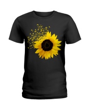 Sunflower And Dandelions Ladies T-Shirt thumbnail