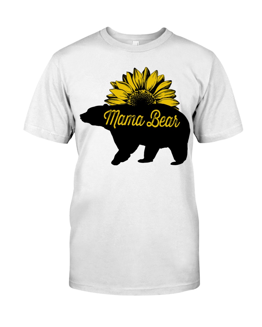 Mama Bear Sunflower Classic T-Shirt