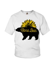 Mama Bear Sunflower Youth T-Shirt thumbnail