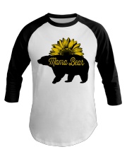 Mama Bear Sunflower Baseball Tee thumbnail
