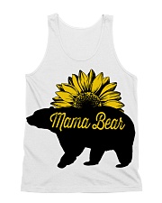Mama Bear Sunflower All-over Unisex Tank thumbnail