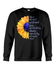 She Is Life Itself Wild And Wonderfully Chaotic Crewneck Sweatshirt thumbnail