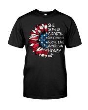 She Grew Up Good She Grew Up Slow Classic T-Shirt front