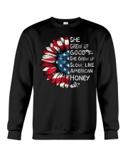 She Grew Up Good She Grew Up Slow Crewneck Sweatshirt thumbnail