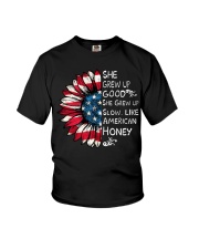 She Grew Up Good She Grew Up Slow Youth T-Shirt thumbnail