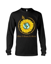 What A Wonderful World Sunflower Long Sleeve Tee thumbnail
