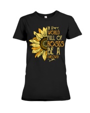 Be A Sunflower Premium Fit Ladies Tee thumbnail