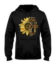 Be A Sunflower Hooded Sweatshirt thumbnail