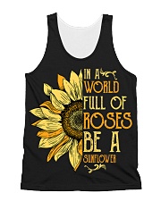 Be A Sunflower All-over Unisex Tank thumbnail