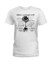 What A Wonderful World Ladies T-Shirt thumbnail
