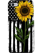 American Flag Sunflower Phone Case thumbnail