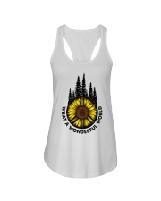What A Wonderful World Ladies Flowy Tank thumbnail