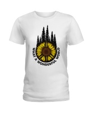 What A Wonderful World Ladies T-Shirt thumbnail
