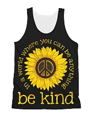 Be Kind Sunflower All-over Unisex Tank thumbnail