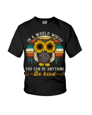 In A World Where You Can Be Anything Be Kind Youth T-Shirt thumbnail