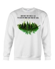 And Into The Forest I Go Crewneck Sweatshirt thumbnail
