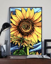Dragonfly And Sunflower 16x24 Poster lifestyle-poster-2