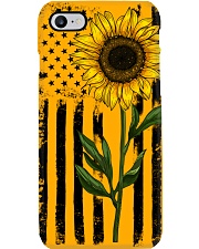 American Flag Sunflower Hippie Vintage Phone Case thumbnail