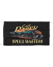 Cafe racer speed masters Cloth face mask front