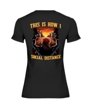 This is how i SOCIAL DISTANCE Premium Fit Ladies Tee tile