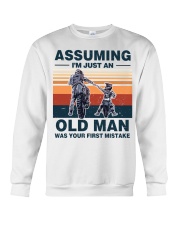 Assuming I'm just an OLD MAN Crewneck Sweatshirt tile