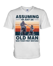 Assuming I'm just an OLD MAN V-Neck T-Shirt tile