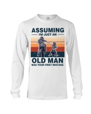 Assuming I'm just an OLD MAN Long Sleeve Tee tile