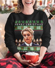 Merry Christmas Crewneck Sweatshirt custom-crewneck-sweatshirt-lifestyle-front-125