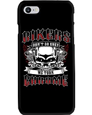 Biker Don't Go Grey Phone Case tile