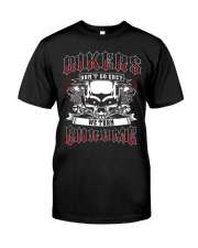 Biker Don't Go Grey Classic T-Shirt front