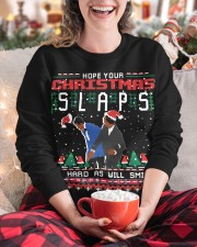 Merry Christmas Crewneck Sweatshirt custom-crewneck-sweatshirt-lifestyle-front-125