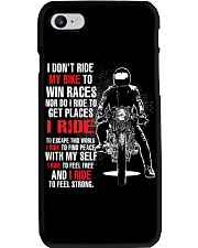 I ride to feel Strong Phone Case tile