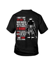 I ride to feel Strong Youth T-Shirt tile