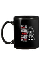I ride to feel Strong Mug tile