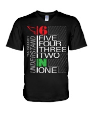 1N23456 You wouldnt understand V-Neck T-Shirt tile