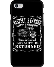 Respect is Earned Phone Case tile