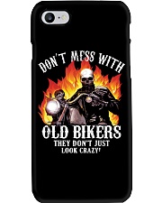 Don't Mess With OLD Bikers Phone Case tile