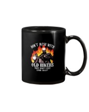 Don't Mess With OLD Bikers Mug tile