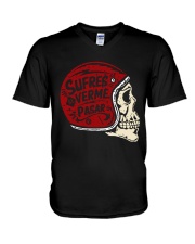 sufres verme pasar V-Neck T-Shirt tile