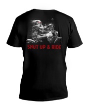 Shut up and RIDE V-Neck T-Shirt tile