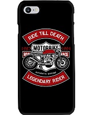 Motorbike Legendary Rider Biker Phone Case tile