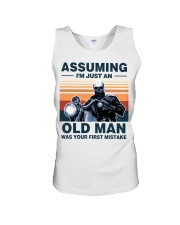 Assuming I'm just an OLD MAN Unisex Tank tile