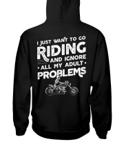I Just Want To go Riding Hooded Sweatshirt tile