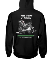This is how i feel ''' a motorcycle ride Hooded Sweatshirt tile