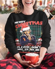 Merry Christmas Crewneck Sweatshirt custom-crewneck-sweatshirt-lifestyle-front-125