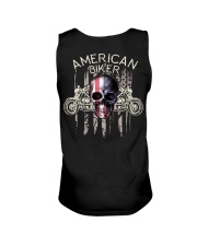 American biker Unisex Tank tile