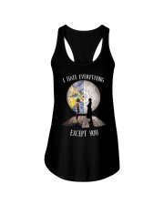 I Hate Everything - Except You Ladies Flowy Tank tile